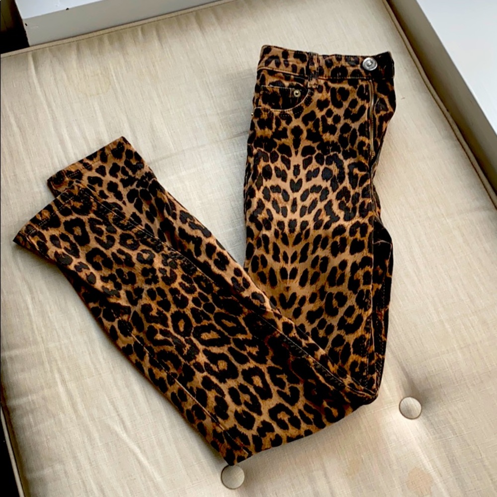 Cheetah Zara Jeans